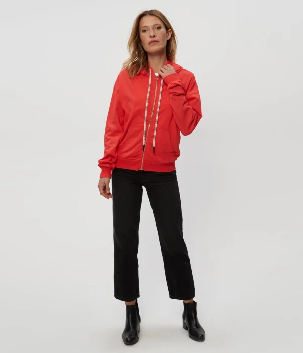 Michael Stars Naomi Zip-Up Hoodie- Loungewear