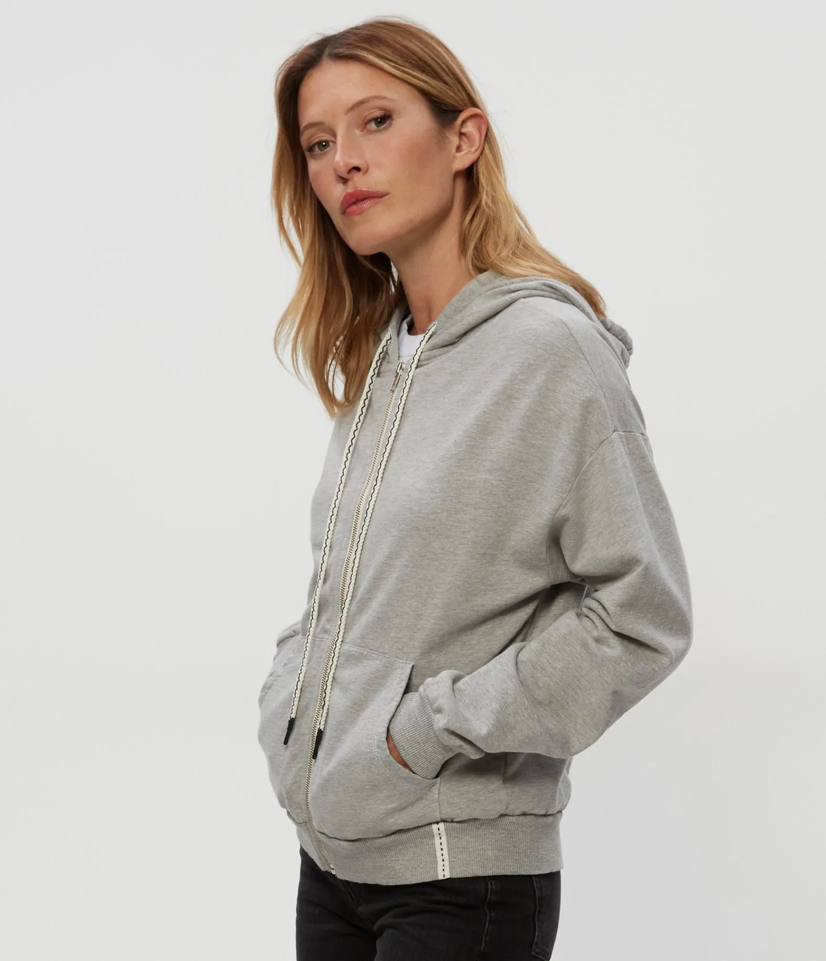 naomi_zipup_hoodie_2.webp Michael Stars Naomi Zip-Up Hoodie- Loungewear