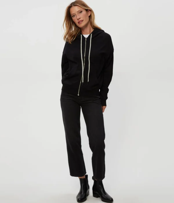 Michael Stars Naomi Zip-Up Hoodie- Loungewear