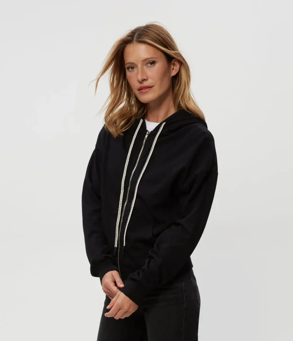 Michael Stars Naomi Zip-Up Hoodie- Loungewear