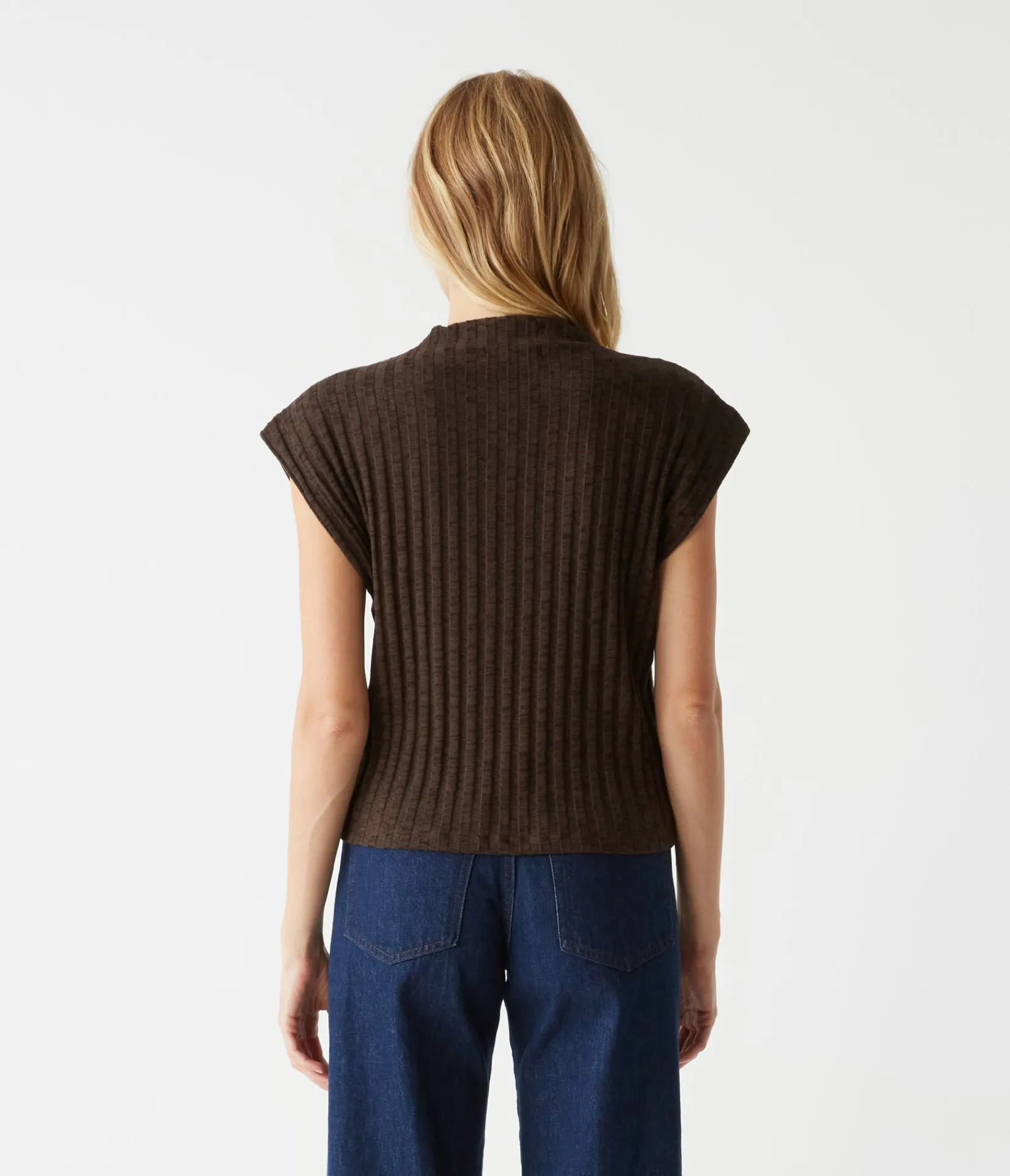 nara_mock_neck_top_15.webp Michael Stars Nara Mock Neck Top- Tops, Blouses & Shirts | Sweaters & Cardigans