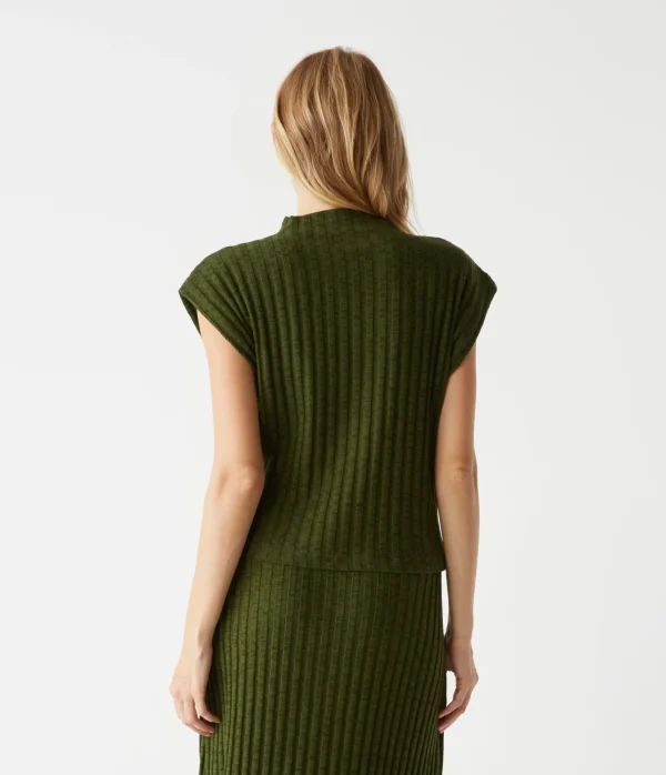 Michael Stars Nara Mock Neck Top- Tops, Blouses & Shirts | Sweaters & Cardigans