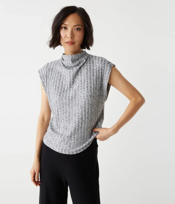 Michael Stars Nara Mock Neck Top- Tops, Blouses & Shirts | Sweaters & Cardigans