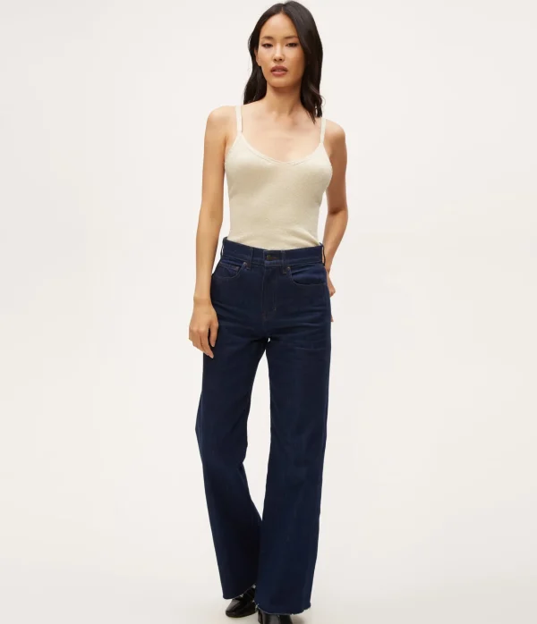 Michael Stars Nomi Metallic Sweater Camisole- Sweaters & Cardigans