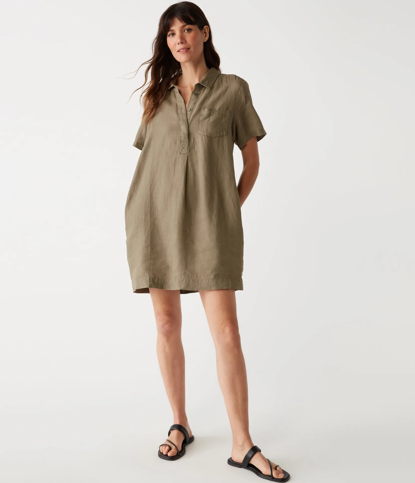 ola_utility_dress_13.webp Michael Stars Ola Utility Dress- Dresses | Mini Dresses