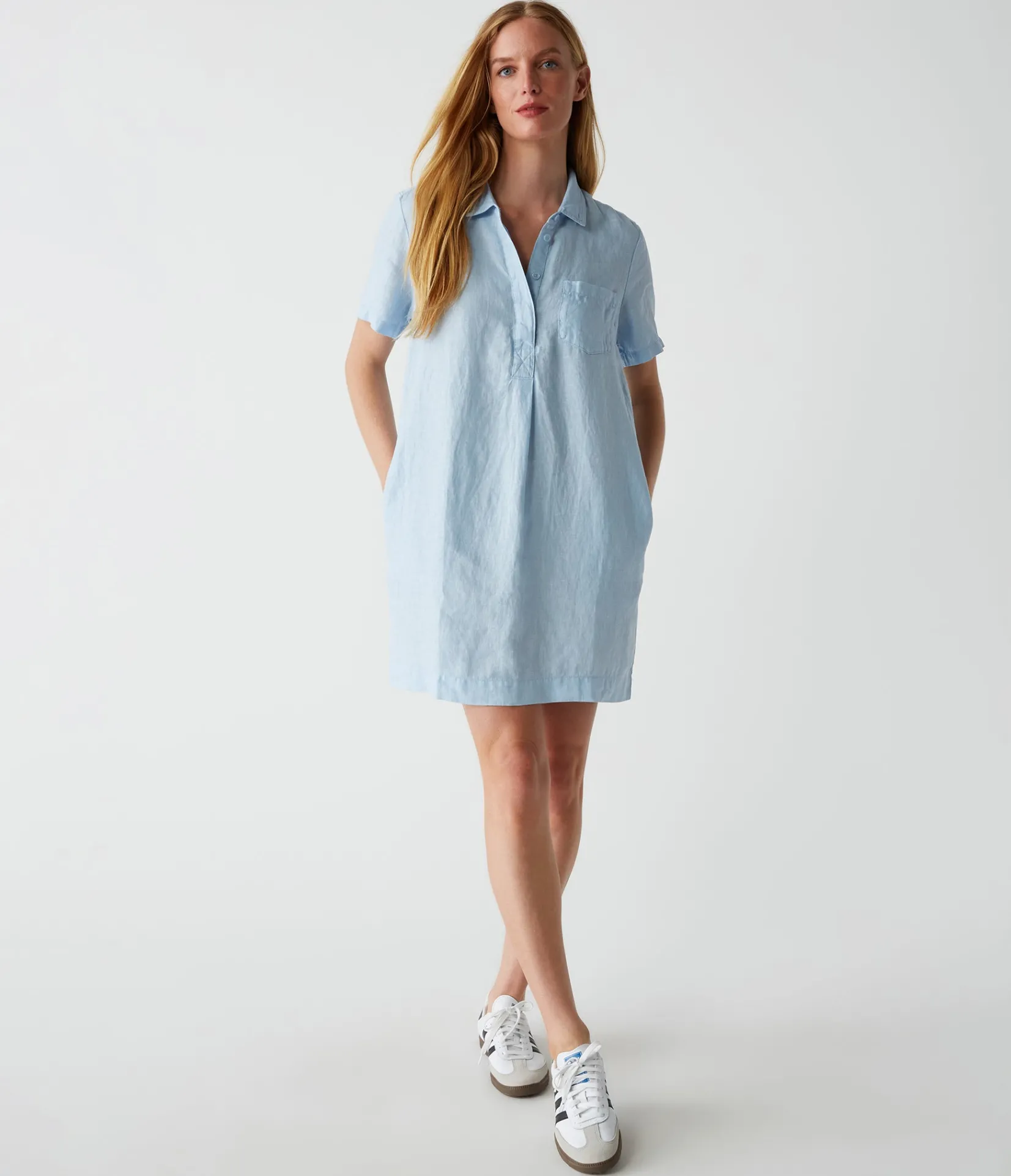 ola_utility_dress_9.webp Michael Stars Ola Utility Dress- Dresses | Mini Dresses