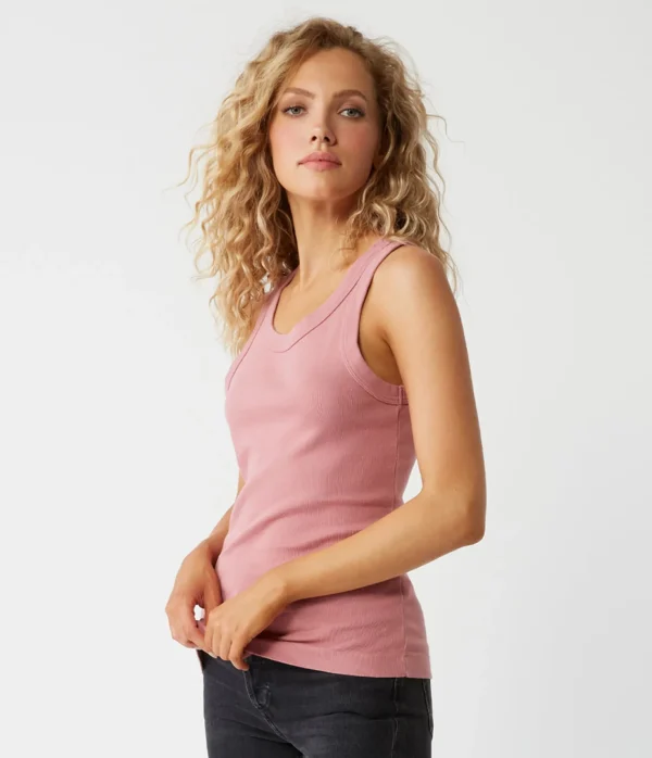 Michael Stars Paloma Tank- Tank Tops | 1x1 Cotton T-Shirts