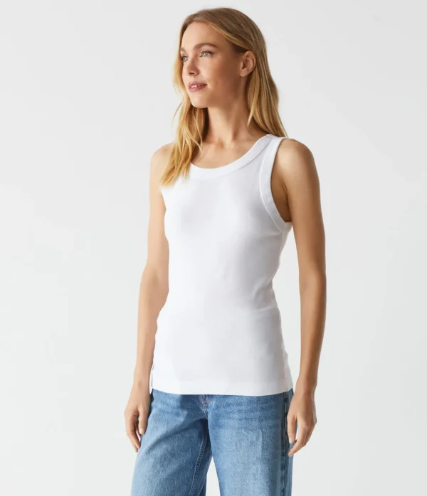 Michael Stars Paloma Tank- Tank Tops | 1x1 Cotton T-Shirts