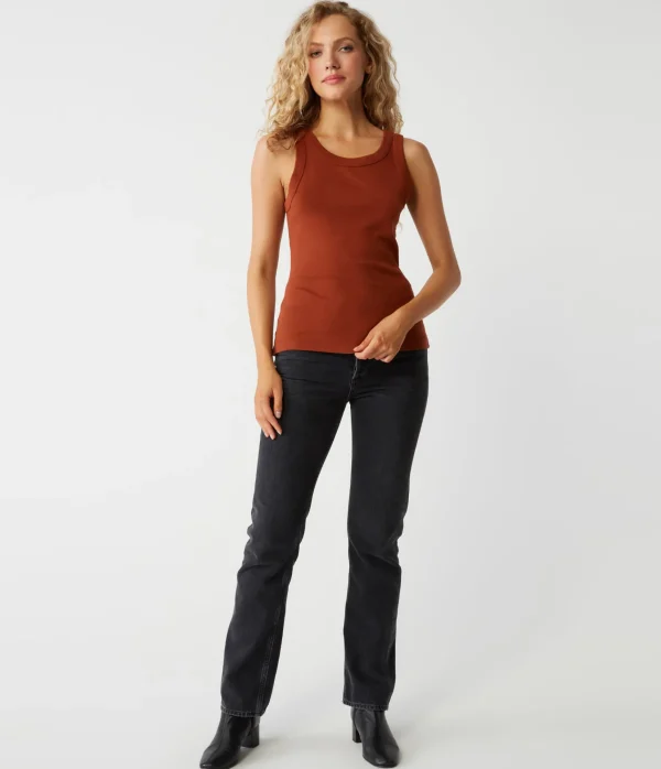 Michael Stars Paloma Tank- Tank Tops | 1x1 Cotton T-Shirts