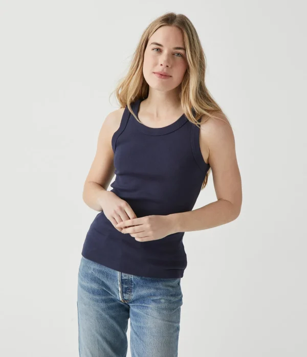 Michael Stars Paloma Tank- Tank Tops | 1x1 Cotton T-Shirts