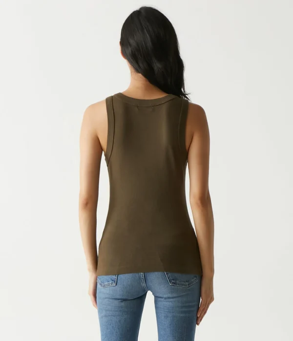 Michael Stars Paloma Tank- Tank Tops | 1x1 Cotton T-Shirts