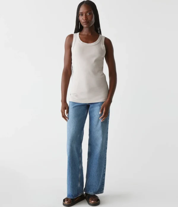 Michael Stars Paloma Tank- Tank Tops | 1x1 Cotton T-Shirts