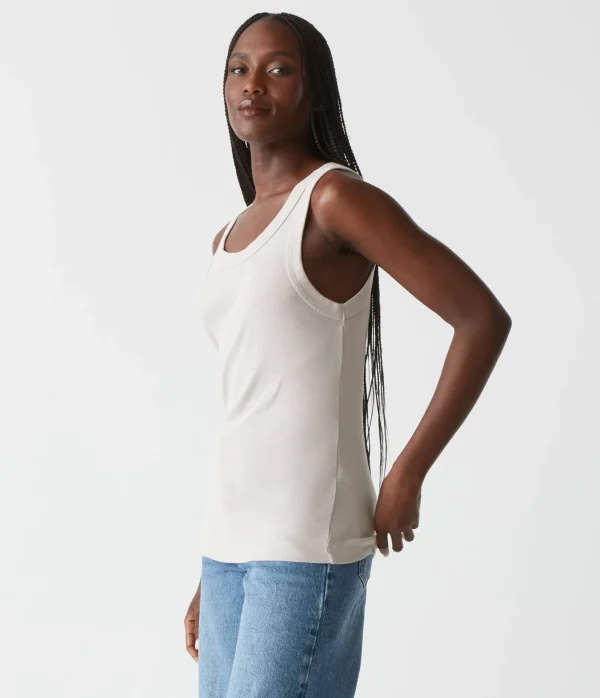 Michael Stars Paloma Tank- Tank Tops | 1x1 Cotton T-Shirts