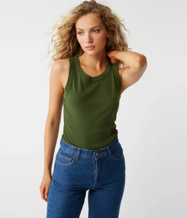 Michael Stars Paloma Tank- Tank Tops | 1x1 Cotton T-Shirts