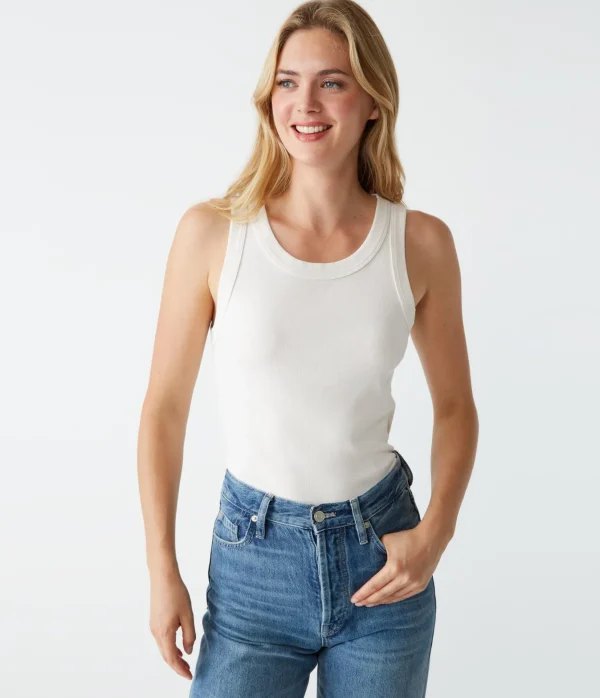 Michael Stars Paloma Tank- Tank Tops | 1x1 Cotton T-Shirts