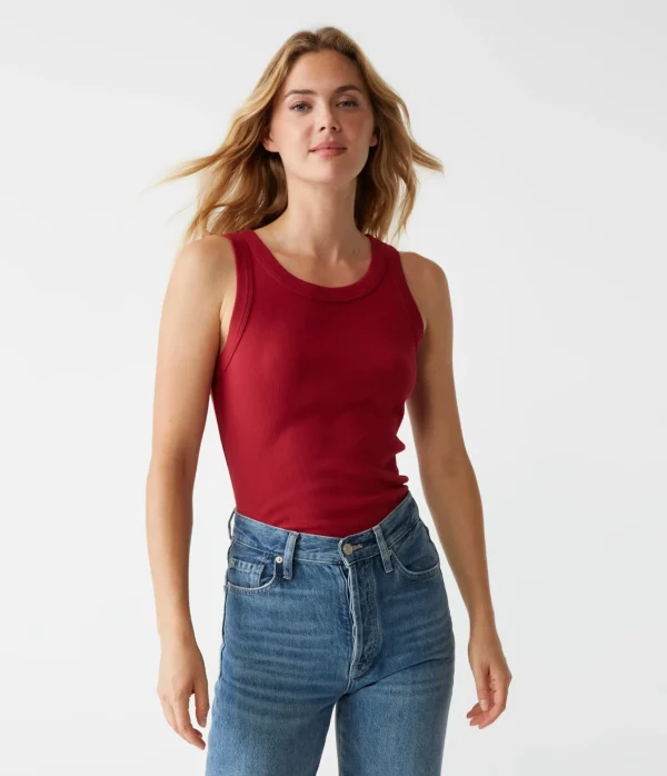 Michael Stars Paloma Tank- Tank Tops | 1x1 Cotton T-Shirts