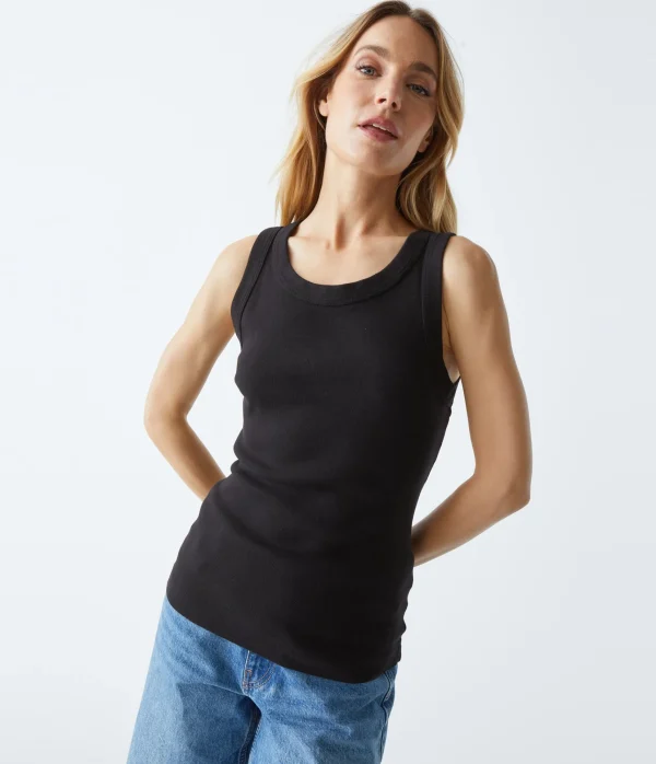 Michael Stars Paloma Tank- Tank Tops | 1x1 Cotton T-Shirts