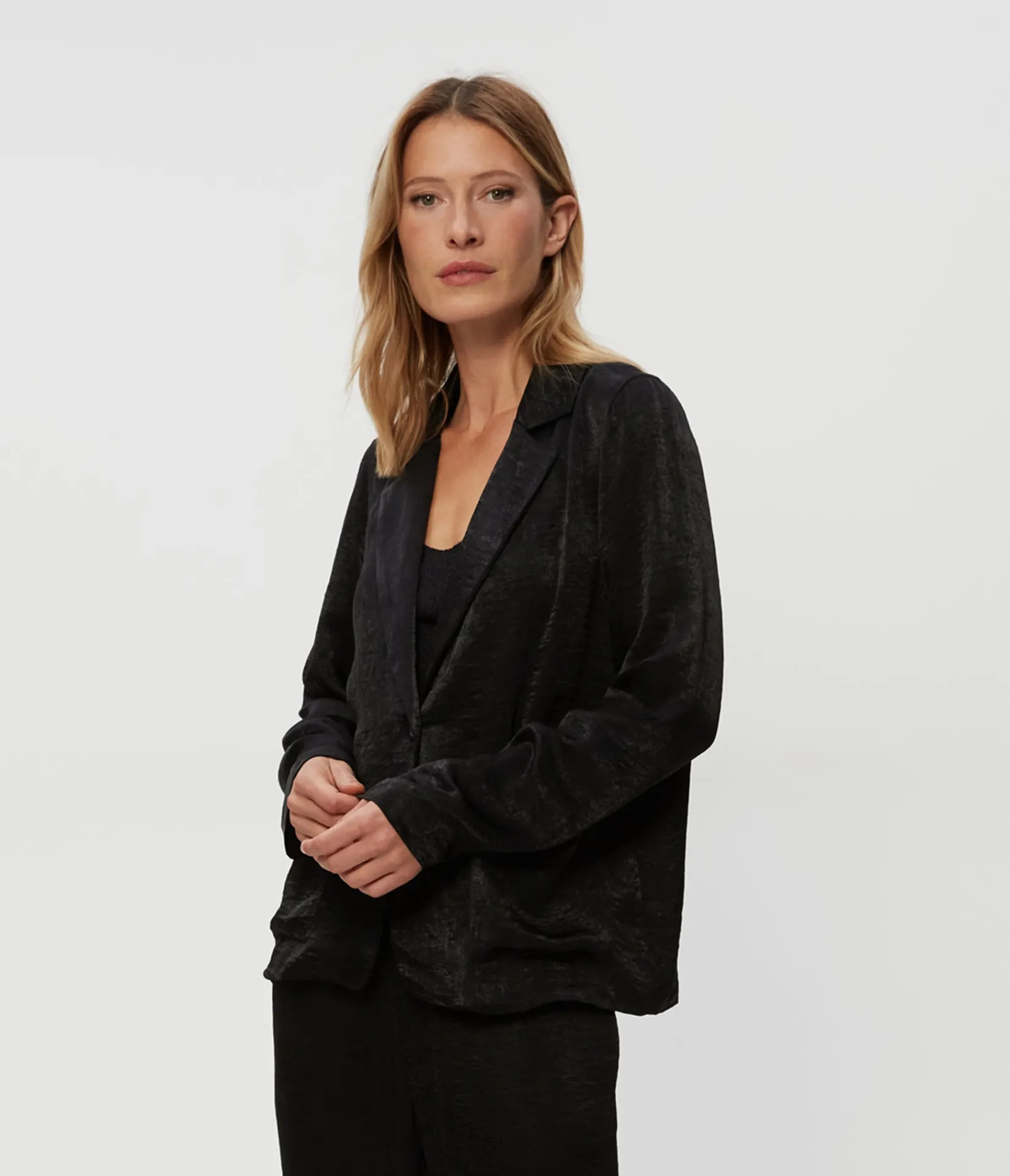 paula_hammered_satin_blazer_4.webp Michael Stars Paula Hammered Satin Blazer- Blazers, Jackets & Outerwear