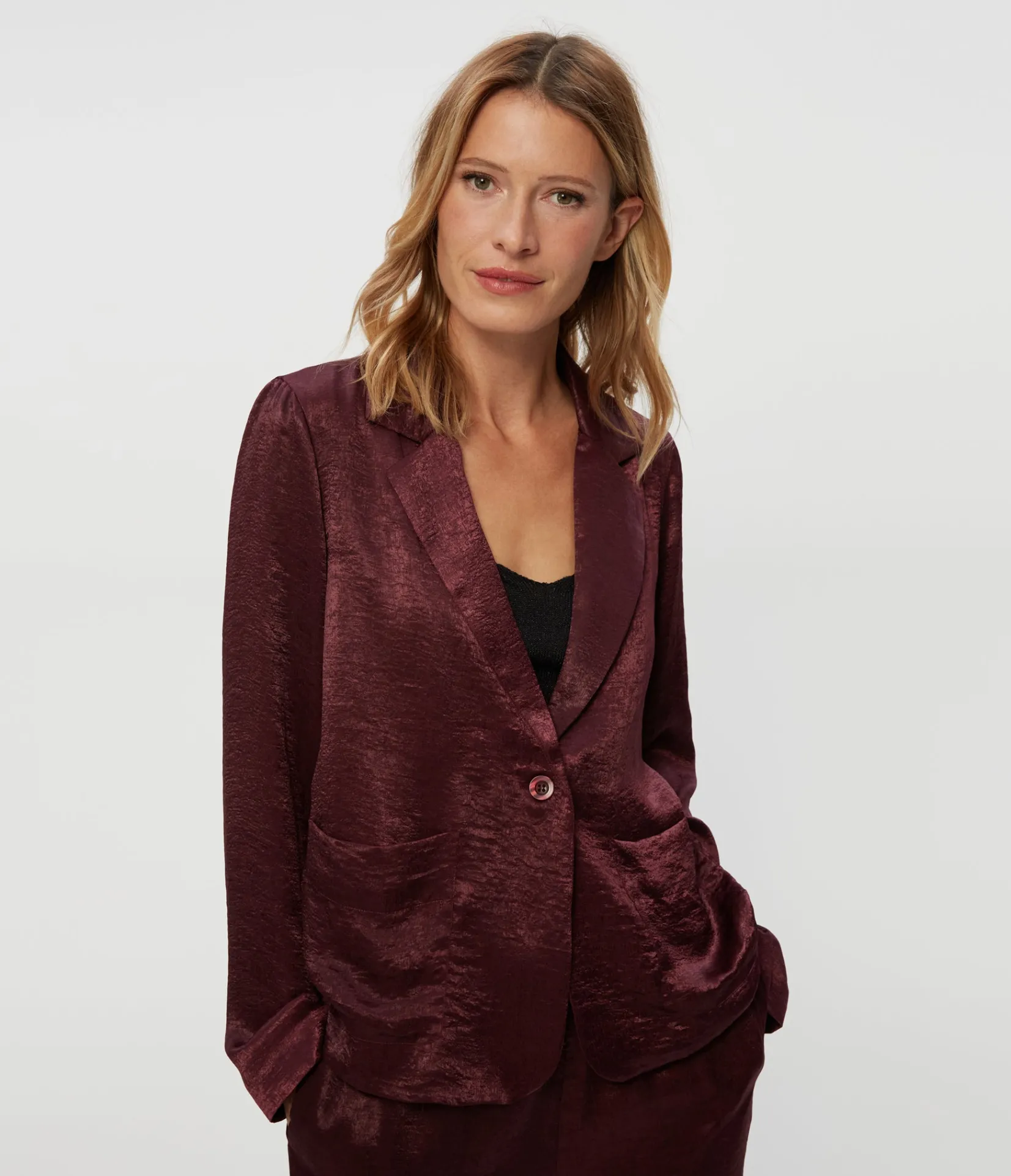 paula_hammered_satin_blazer_6.webp Michael Stars Paula Hammered Satin Blazer- Blazers, Jackets & Outerwear