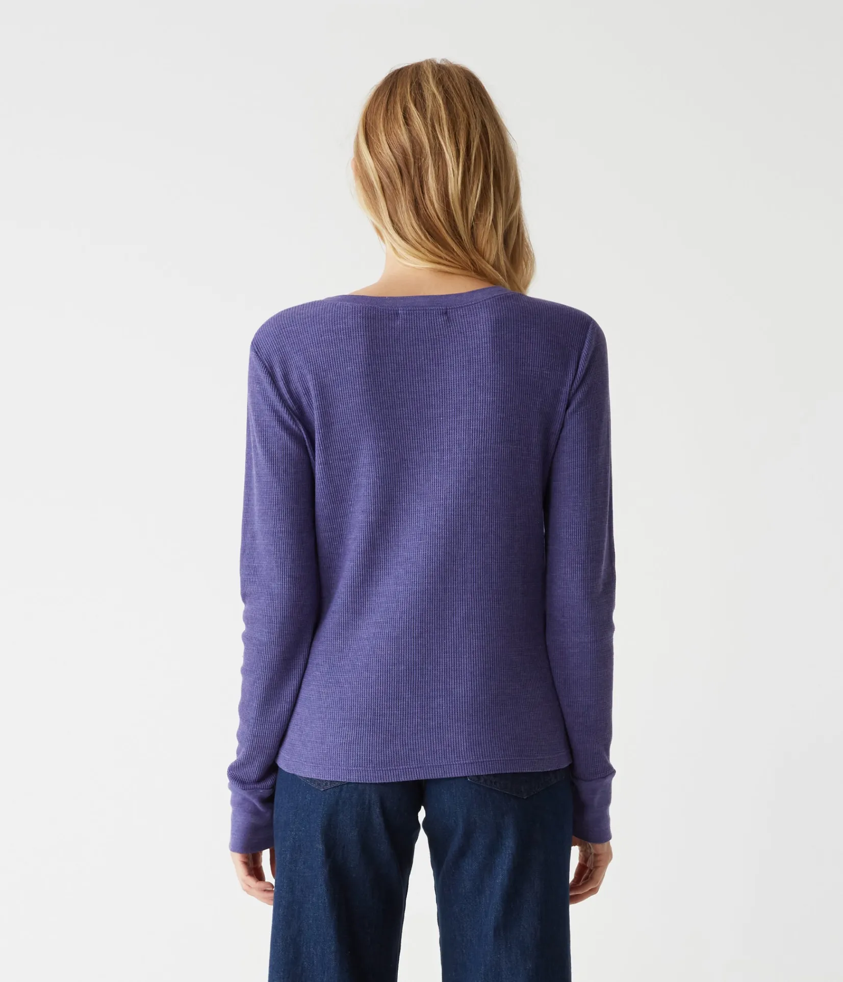 paula_thermal_tee_15.webp Michael Stars Paula Thermal Tee- T-Shirts | Loungewear