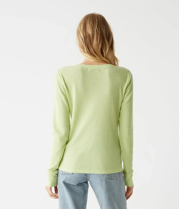 Michael Stars Paula Thermal Tee- T-Shirts | Loungewear