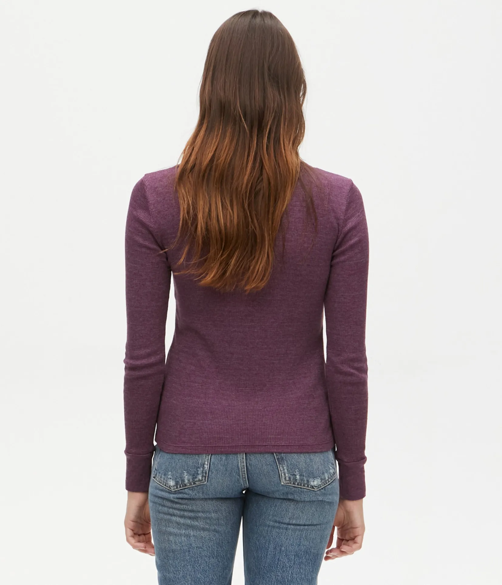 paula_thermal_tee_34.webp Michael Stars Paula Thermal Tee- T-Shirts | Loungewear