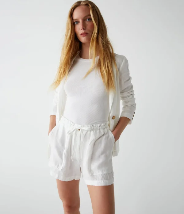 Michael Stars Paulette Linen Short- Pants, Shorts & Skirts