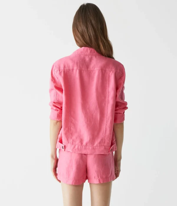 Michael Stars Paulette Linen Short- Pants, Shorts & Skirts