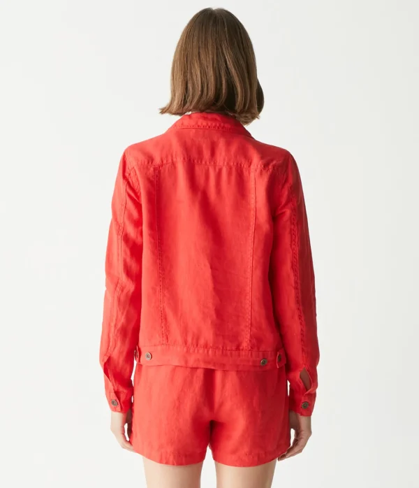Michael Stars Paulette Linen Short- Pants, Shorts & Skirts