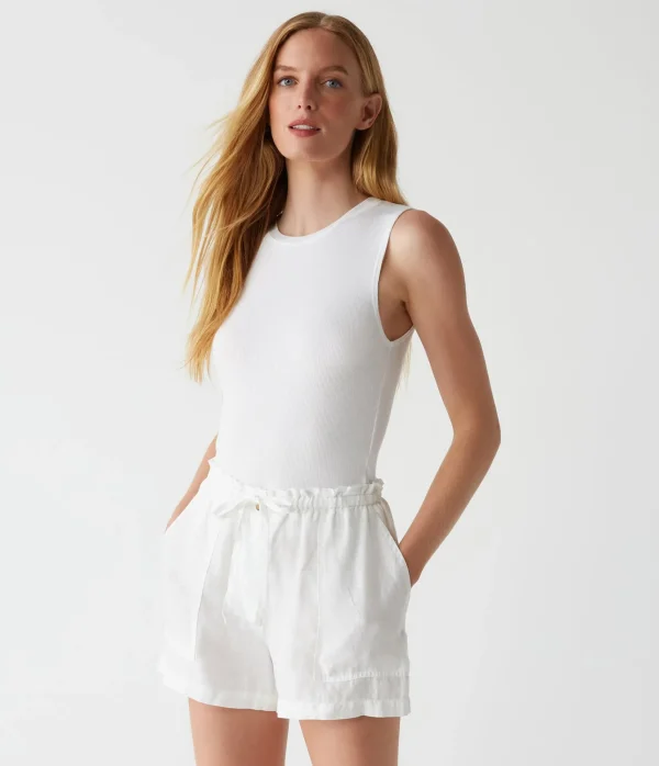 Michael Stars Paulette Linen Short- Pants, Shorts & Skirts