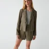 Michael Stars Pearson Linen Blazer- Blazers, Jackets & Outerwear