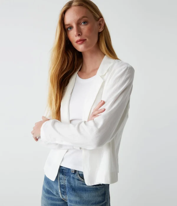 Michael Stars Pearson Linen Blazer- Blazers, Jackets & Outerwear