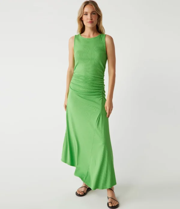 Michael Stars Perez Asymmetrical Dress- Dresses | Midi Dresses