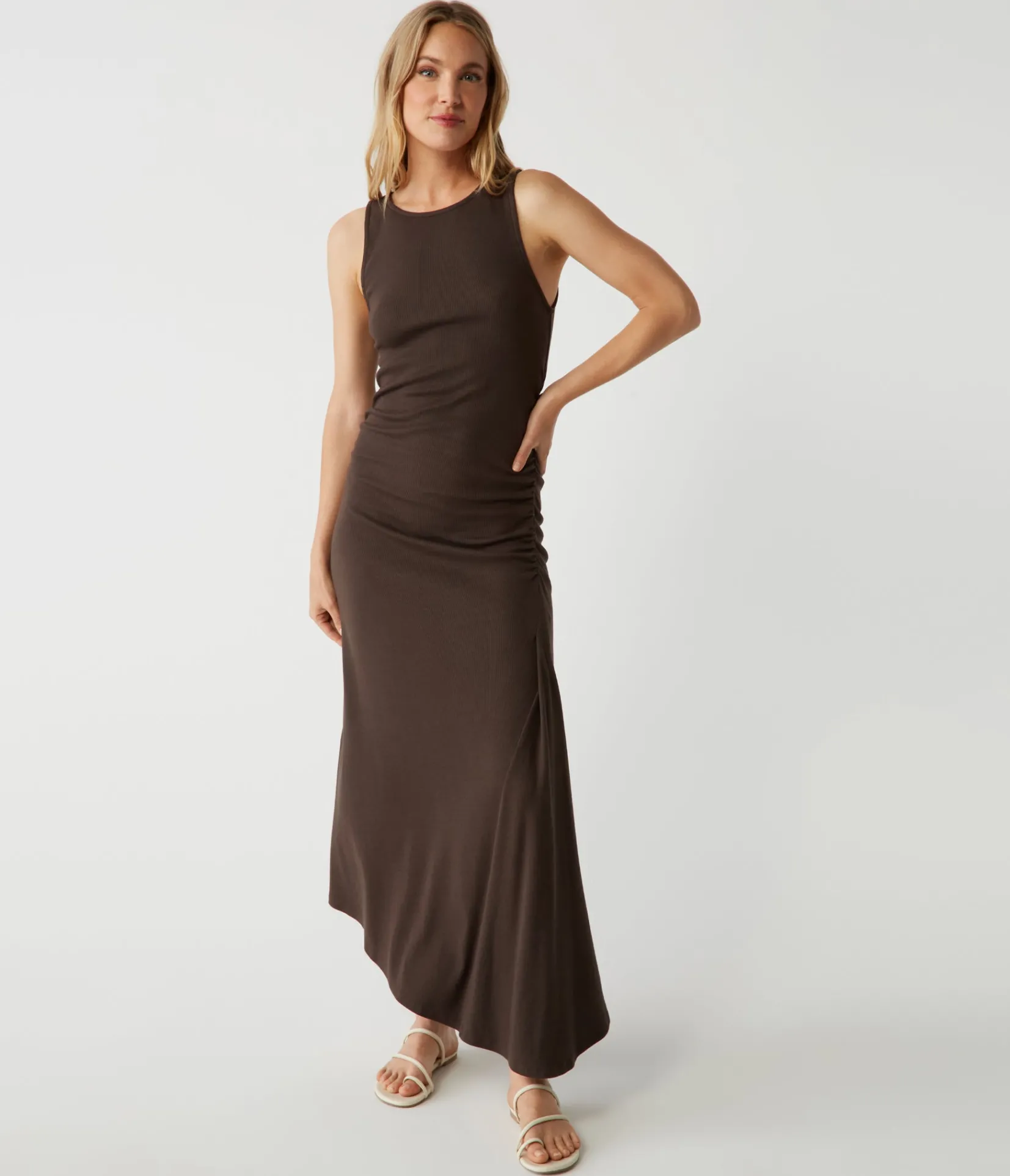 perez_asymmetrical_dress_17.webp Michael Stars Perez Asymmetrical Dress- Dresses | Midi Dresses