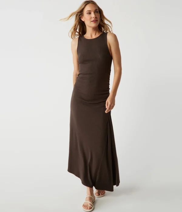 Michael Stars Perez Asymmetrical Dress- Dresses | Midi Dresses