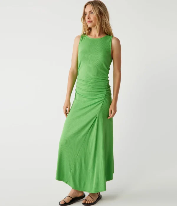 Michael Stars Perez Asymmetrical Dress- Dresses | Midi Dresses