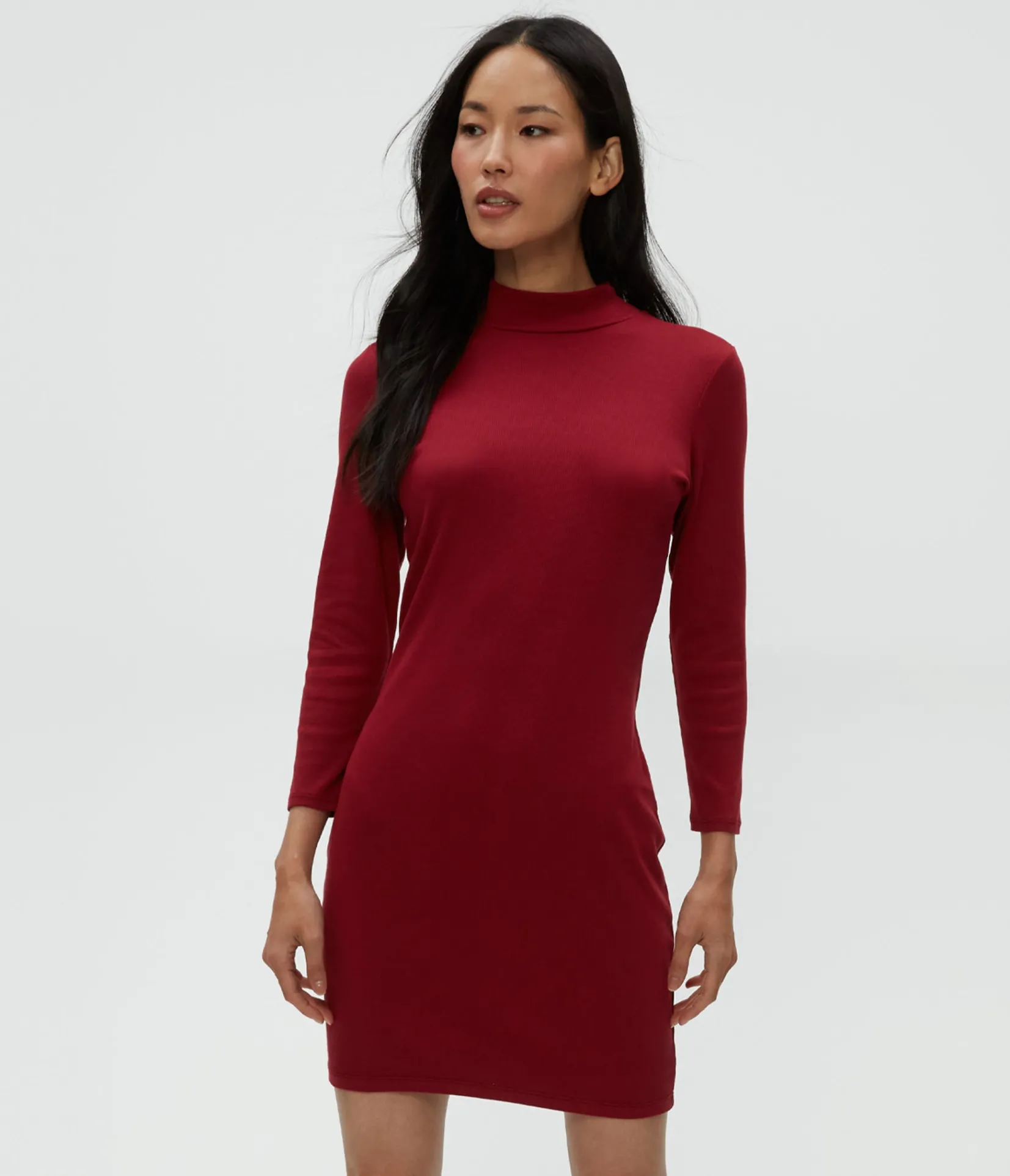 petite_maggie_mini_dress_0.webp Michael Stars Petite Maggie Mini Dress- Dresses | Mini Dresses