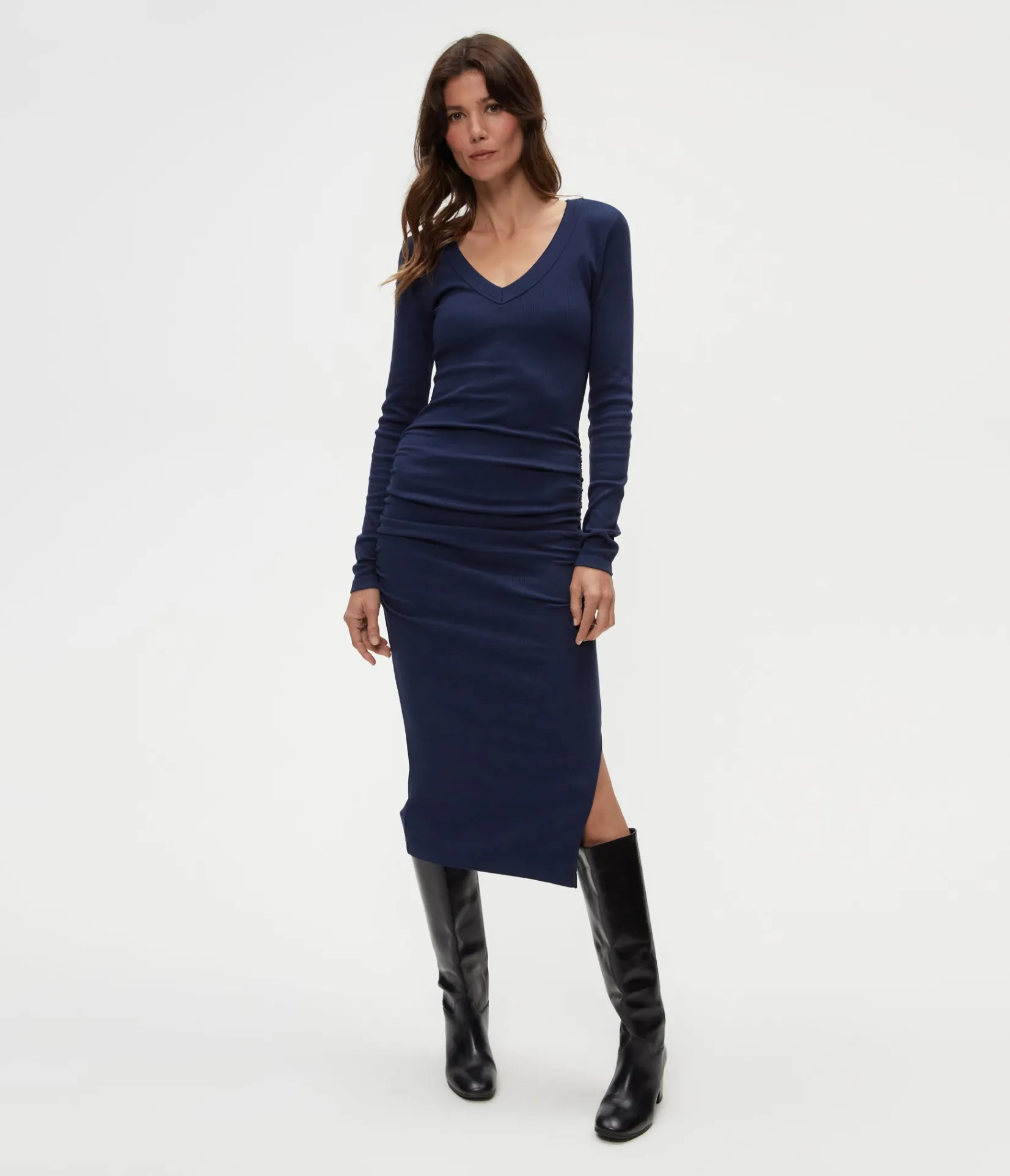 petite_nova_dress_4.webp Michael Stars Petite Nova Dress- Dresses