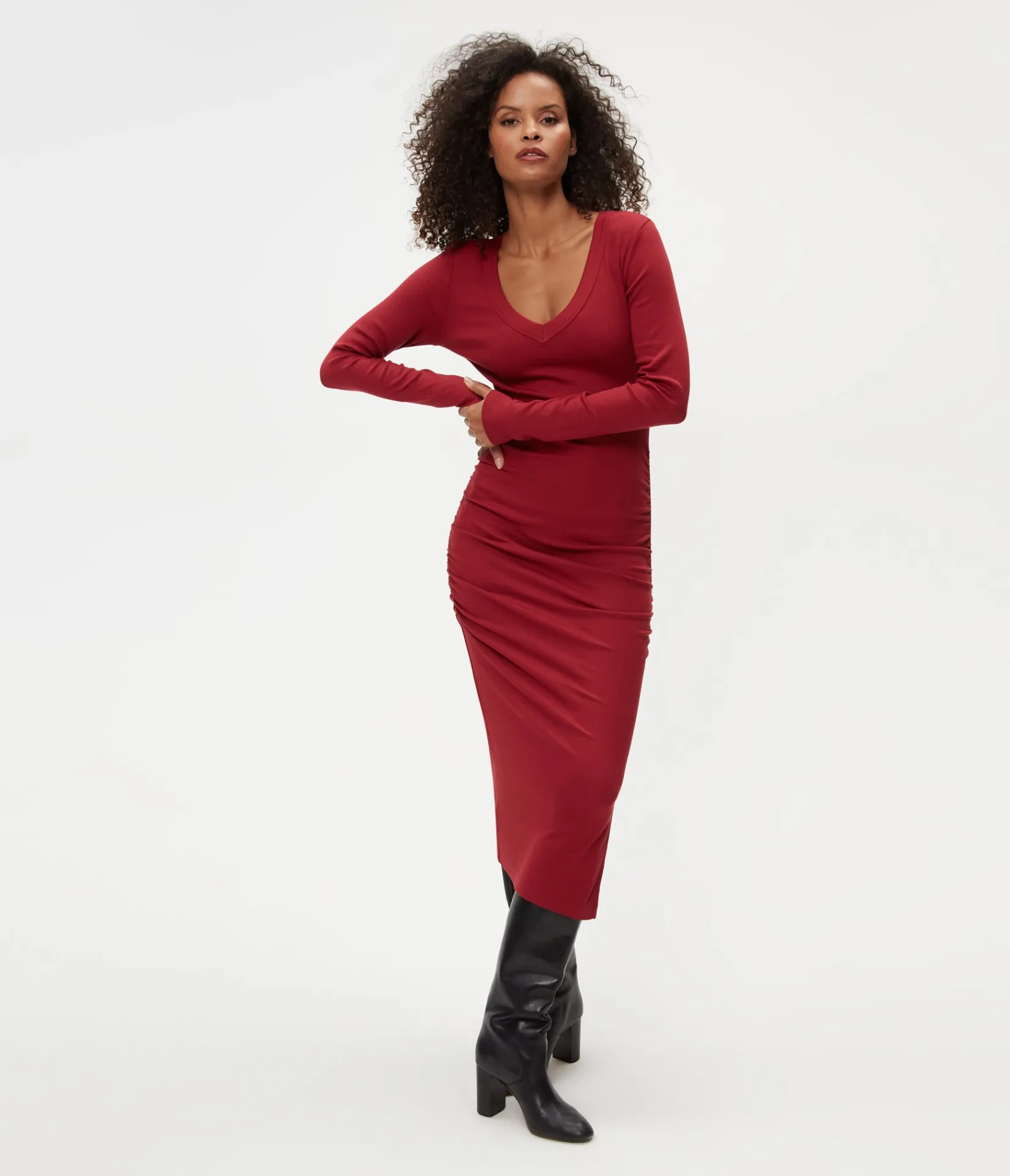 petite_nova_dress_9.webp Michael Stars Petite Nova Dress- Dresses