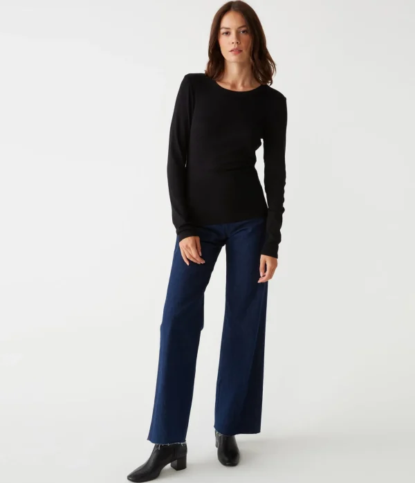Michael Stars Petite Zola Tee- T-Shirts | Ultra Rib T-Shirts