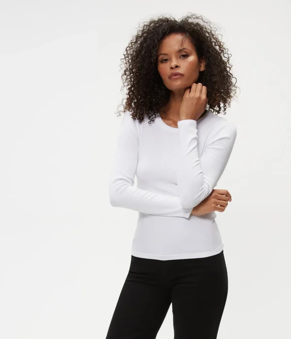 Michael Stars Petite Zola Tee- T-Shirts | Ultra Rib T-Shirts