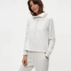 Michael Stars Peyton Pom-Pom Hoodie- Loungewear