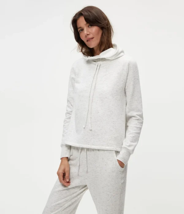 Michael Stars Peyton Pom-Pom Hoodie- Loungewear