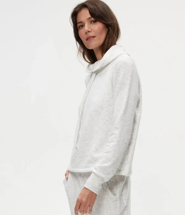 Michael Stars Peyton Pom-Pom Hoodie- Loungewear