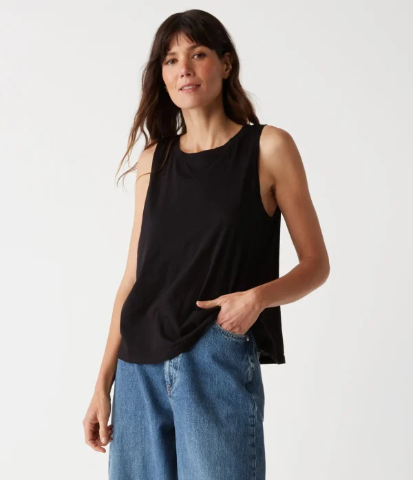 Michael Stars Pico Tank- Tank Tops | Supima Cotton T-Shirts