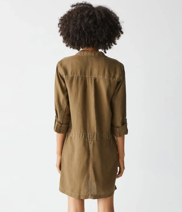Michael Stars Pilar Linen Shirt Dress- Dresses | Mini Dresses