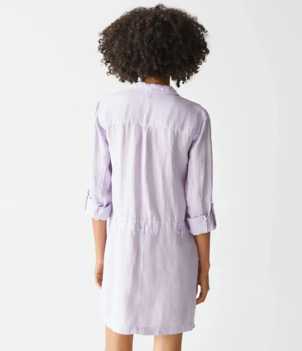 Michael Stars Pilar Linen Shirt Dress- Dresses | Mini Dresses