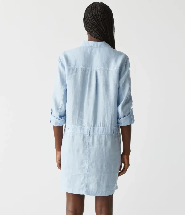 Michael Stars Pilar Linen Shirt Dress- Dresses | Mini Dresses