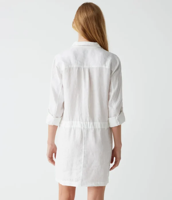 Michael Stars Pilar Linen Shirt Dress- Dresses | Mini Dresses