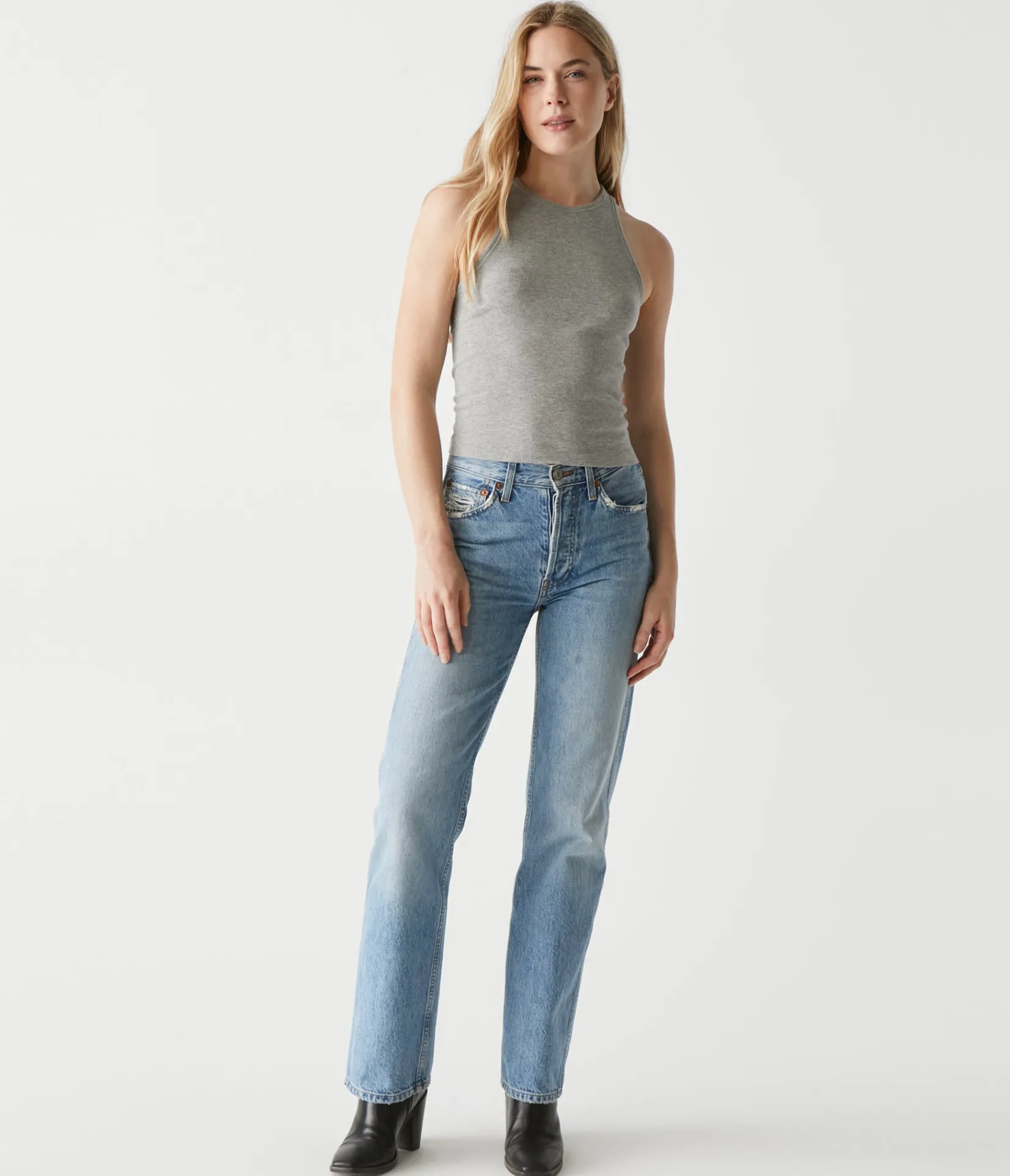 pina_ribbed_halter_tank_10.webp Michael Stars Pina Ribbed Halter Tank- Tank Tops | Ultra Rib T-Shirts